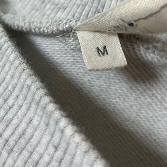 Nap Loungewear Oversized Pullover Sweatshirt Gray High Low Women’s Size Medium - Picture 10 of 15